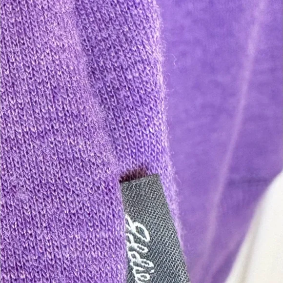 Eddie Bauer Purple Hoodie Pullover Thumb Holes Stretch Activewear Top 14 Large - Picture 4 of 7